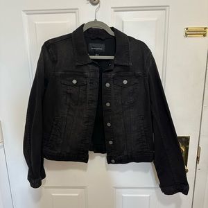 Banana Republic Black Denim Jacket - Medium